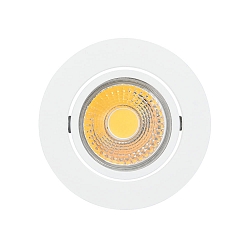 downlight A 5068 T FLAT round IP40, white matt dimmable