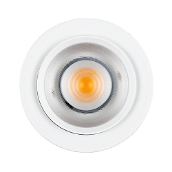 LED Spot 9W DS, rund, 14-41�, 9W, 3000K, 700lm, IP20, dimmbar, wei� matt