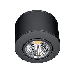 LED Spot 5068 ECO DOB, eckig, 38�, 6W, 4000K, 600lm, IP40, dimmbar, schwarz matt