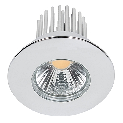 Recessed LED spot DOWNLIGHT A 5068 S IP44, COB, � 8cm, 12W 4000K 1100lm 38�, CRi>90, matt chrome