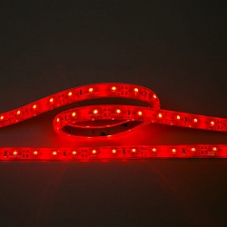 Outdoor LED Strip Flexible LED SMD 3528, IP67, 12V, 4.8W/m, RED, 200cm