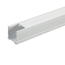 Alu U-Profil 4 OP, 200cm, f�r LED-Strips bis 1.3cm Breite