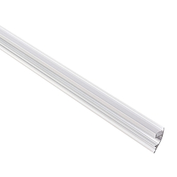 Alu Profil Aufbau 2, f�r 1 LED Strip bis 1.2cm Breite, 200cm, Wei� matt