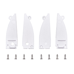 Ersatzkit f�r Alu Profil Voute 3, wei� matt