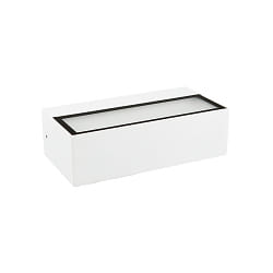 LED Au�enwandleuchte WL-RE200 UP/DOWN SCCT, IP65 IK03, 20cm, 2x 5W 3000/4000K 115�, wei� matt