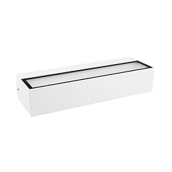 LED Au�enwandleuchte WL-RE300 UP/DOWN SCCT, IP65 IK03, 30cm, 2x 7.5W 3000/4000K, 1020lm, 115�, wei� matt