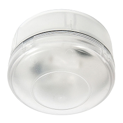 Aufbaugeh�use IP65 f�r Anwesenheitsdetektor Art.Nr. 816224, Rund, � 11.3cm, H�he 9.5cm