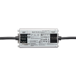 LED power supply EL-74-24V IP67 with open cable, voltage constant, switchable, silver