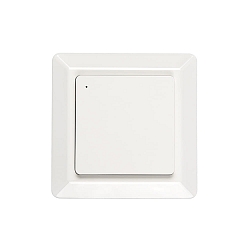 push button 1-fold, Bluetooth controllable, glossy, white