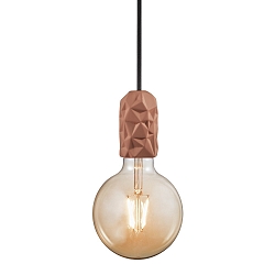 Pendelleuchte HANG, E27, IP20, terracotta