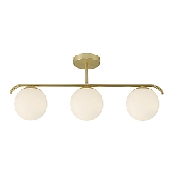 Deckenleuchte GRANT, 3-flammig, E14, IP20, Messing