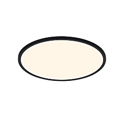 LED Ceiling luminaire OJA 42 Bathroom luminaire, 19W, 3000/4000K, IP54, ring black