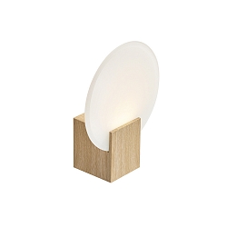 LED Bad-Wandleuchte HESTER, IP44, indirekt, 9.5W 3000K 900lm, CRi >90, 3-Step MOODMAKER Dimmung, Milchglas, schwarz