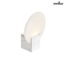 wall luminaire HESTER IP44, marble, mat dimmable