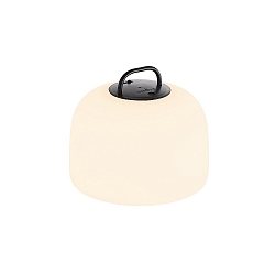 LED Mobile Leuchte KETTLE 22 Portable, IP65, 4.8W 2700K 300lm, 3-Stufen Dimmer, schwarz/wei�