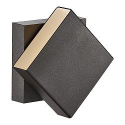 LED Wandleuchte TURN LED Au�enleuchte, 13W, 2700K, 970lm, IP54, schwarz