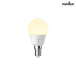 LED Smart Lamp, E14, 4,7W, G45, 2200-6500K, 10-430lm, white