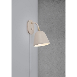 Wandleuchte FLEUR, E14, beige