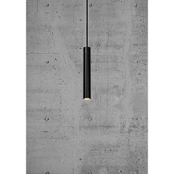 LED Pendelleuchte OMARI, 3,2W, 2700K, schwarz