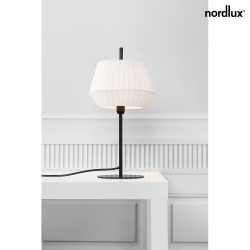 Table lamp DICTE, E14, white