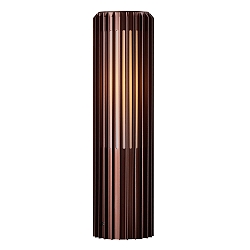 Outdoor Pollerleuchte ALUDRA 45, IP44, 45cm, E27, seaside metallisch braun
