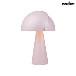 table lamp ALIGN E27 IP20, mat, pink 