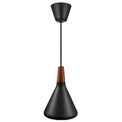 Pendelleuchte NORI 18, E27, schwarz