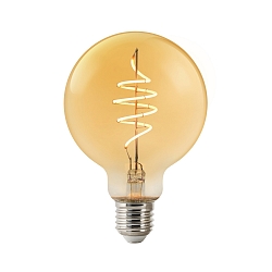 LED Leuchtmittel SMART DECO E27, G200, 4,7W, 2200K, 380lm, dimmbar, amber