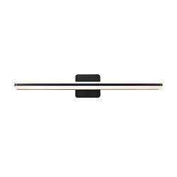 wall luminaire TINIA 60 IP44, black matt dimmable