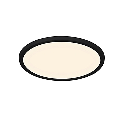 ceiling luminaire OJA 29 IP54 CCT DIM round, CCT Switch IP54, black matt dimmable