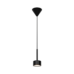 LED Pendelleuchte CLYDE, IP20, 4W 2700K 350lm 120�, 3-Step MOODMAKER Dimmung, schwarz