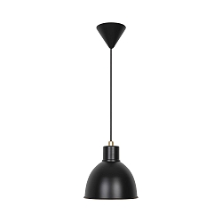 Pendelleuchte POP, E27, IP20, schwarz matt