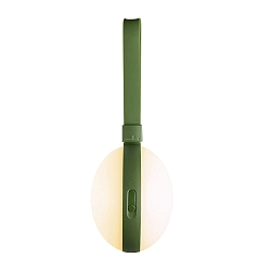 Battery lamp BRING TO-GO 12 IP44, green, mat, white dimmable
