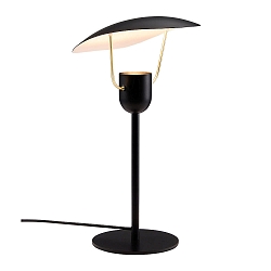 Tischleuchte FABIOLA, GU10, IP20, schwarz