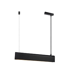 LED Pendelleuchte BEAU 50, 360�, S14S, 8W, 2700K, 750lm, IP20, dimmbar, schwarz