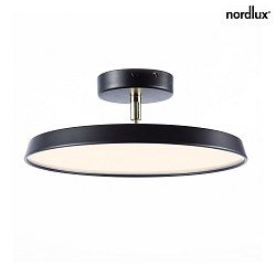 design for the people by Nordlux LED Ceiling luminaire KAITO PRO 30, shade  30cm, 14W 2700K 1000lm 120, black