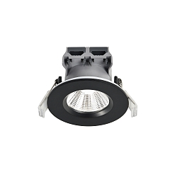 LED Einbaustrahler FREMONT, 3er Set, 36�, 4,5W, 4000K, 380lm, IP65, dimmmbar, schwarz