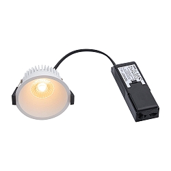 LED Einbaustrahler ALBRIC, 38�, 8W, 2700K, IP44, dimmmbar, wei�