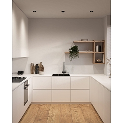 Einbaustrahler SORINA, GU10, IP20, dimmbar, schwarz