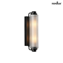 wall luminaire NIMAL E14 IP44, black dimmable