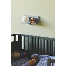 wall luminaire LILIBETH E14 IP20, blue, mat 