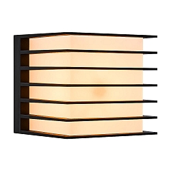 Au�enwandleuchte FLUCTUS 13, E27, IP44, schwarz