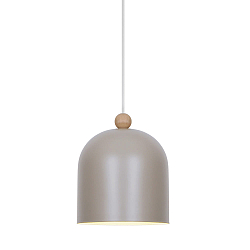 Pendelleuchte GASTON, E27, IP20, hellbraun