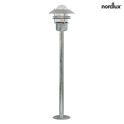 Nordlux Outdoor luminaire BLOKHUS Floor lamp, E27, IP54, galvanized