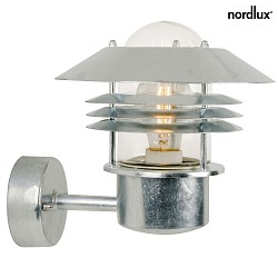 Nordlux Outdoor luminaire VEJERS Wall luminaire, E27, IP54, galvanized