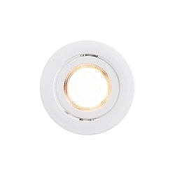 LED Einbaustrahler MONOLO, 3er Set, 36�, 4,8W, 3000K, 70/230/450lm, IP20, IK03, dimmbar, wei�