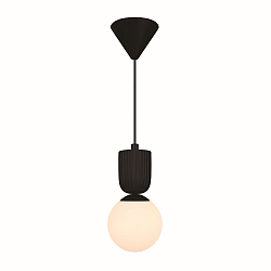 pendant luminaire SADIE E14 IP20, black dimmable