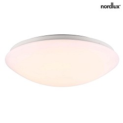 Nordlux LED Deckenleuchte ASK 36 LED Wandleuchte, 18W LED, 3000K, weiß, mit Sensor