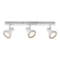 Aufbau-Spot EIK, 3-flammig, IP20, 3x GU10 (exkl.), drehbar und schwenkbar, wei� matt
