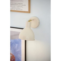 wall luminaire POP E27 IP20, beige 